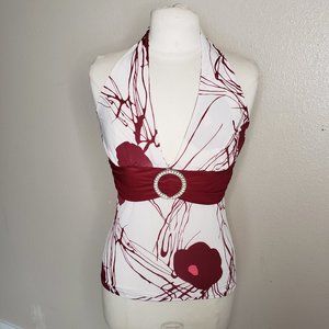 Come Como Women's Vintage Y2K Halter Top Size Large